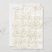 Pferdemädchen zum Geburtstag Einladung Rosa Blüten (Rückseite)