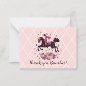 Pferdemagazin Mitteilungskarte (Vorderseite)