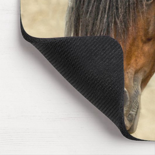Pferdemähne Mousepad (Ecke)