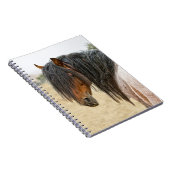 Pferdemähne Notizblock (Rechte Seite)