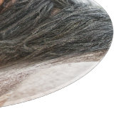 Pferdemähne Schneidebrett (Ecke)