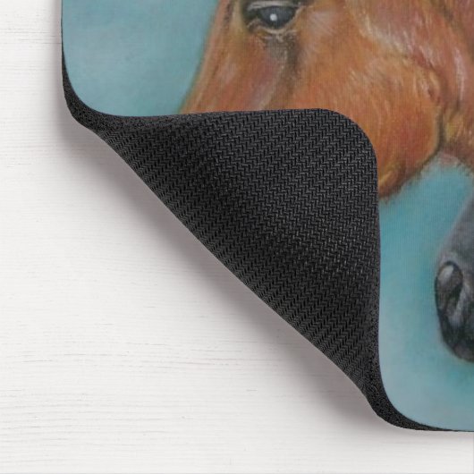 Pferdemalerei Mousepad (Ecke)