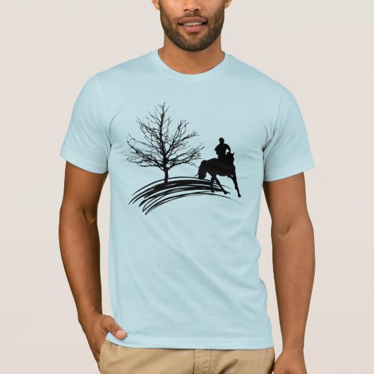 Pferdemalerei T - Shirt (Vorderseite)
