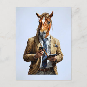 Pferdemann Postkarte