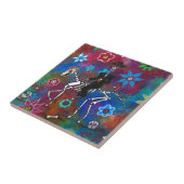 PFERDEmariachi RIDER DIA DE LOS MUERTOS Fliese (Seite)