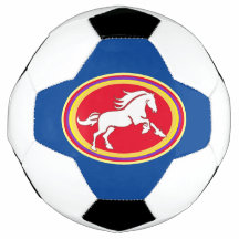 Pferdemedaillon Fußball-Ball, Country Western Ball