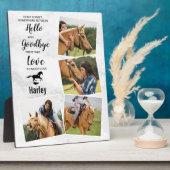 PferdeMemorial Keepake Foto Collage Fotoplatte (Seite)