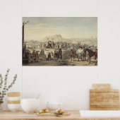 Pferdemesse - Paul Sandby - c1750 Poster (Küche)