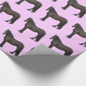 Pferdemuster Geschenkpapier (Ecke)