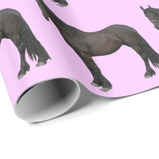 Pferdemuster Geschenkpapier (Rolleneckpunkt)