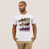 Pferdemuster | Landtiere T-Shirt (Vorne ganz)