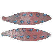 Pferdemuster (rot, weiß und blau) basketball (Panele)