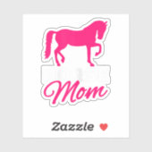 Pferdemutter Aufkleber (Blatt)