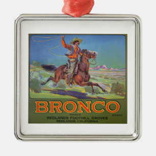 "Pferden-Orangen", c.1900 (Farbelitho) Ornament Aus Metall