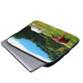 Pferdeneopren-Laptop-Hülse Laptopschutzhülle (Vorne Knopf)