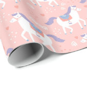 PferdePackpapier Geschenkpapier (Rolleneckpunkt)