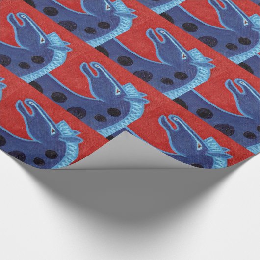 PferdePackpapier Geschenkpapier (Ecke)