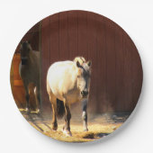 Pferdepapier-Teller Pappteller (Vorderseite)