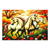 PFERDEPARADIES FOTODRUCK (Vorne)