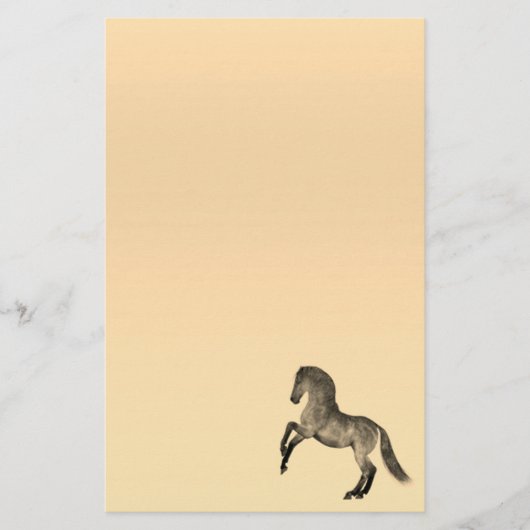 Pferdepasten-Stationery Briefpapier (Vorderseite)