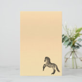 Pferdepasten-Stationery Briefpapier (Stehend Vorderseite)