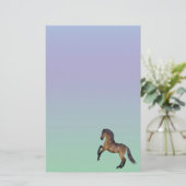 Pferdepasten-Stationery Briefpapier (Stehend Vorderseite)