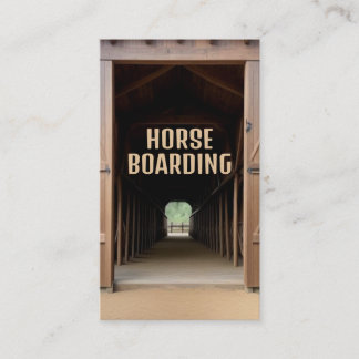 Pferdepension Visitenkarte