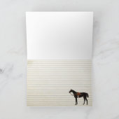 Pferdepest Feiertagskarte (Innenseite)