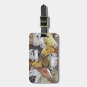 Pferdepferde Gepäckanhänger (Vorderseite vertikal)