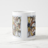Pferdepferde Jumbo-Tasse (Vorderseite)