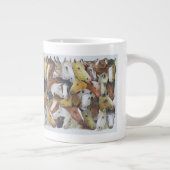 Pferdepferde Jumbo-Tasse (Rechts)