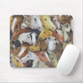Pferdepferde Mousepad (Mit Mouse)