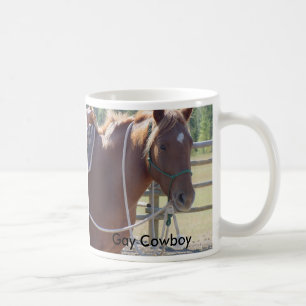 Pferdepferdepferd, homosexueller Cowboy Kaffeetasse