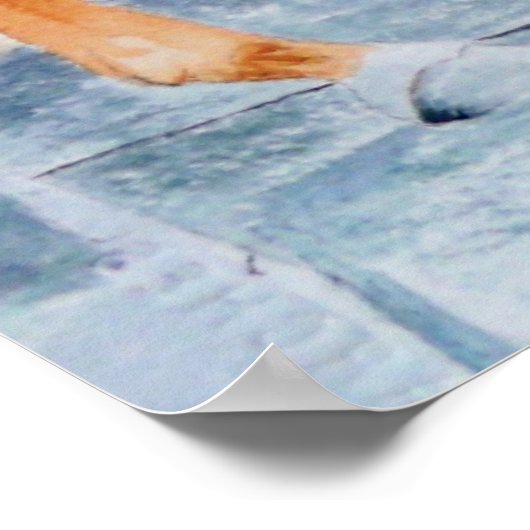 Pferdepflege Poster (Ecke)