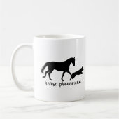 Pferdephänomen-Logo-Tasse Kaffeetasse (Links)