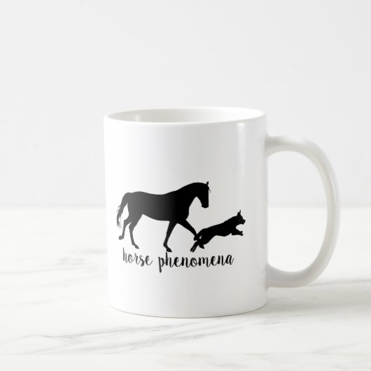 Pferdephänomen-Logo-Tasse Kaffeetasse (Rechts)