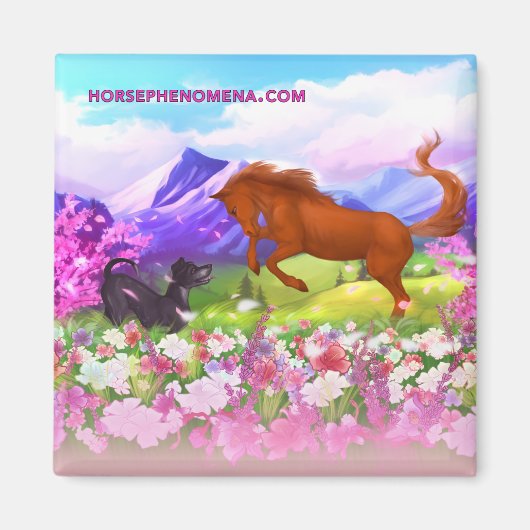 Pferdephänomene Frühmagnet Magnet (Vorne)