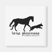 Pferdephänomenmagnet Magnet (Vorne)