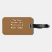 Pferdephotographie Gepäckanhänger (Rückseite horizontal)