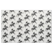 Pferdepolarsport Stoff (Fat Quarter (45,7 x 55,9 cm))