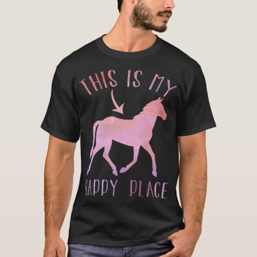 Pferdeponieshow springt T-Shirt (Vorderseite)