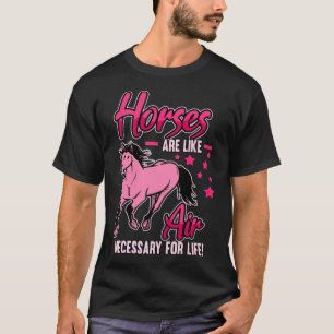 Pferdepony Dressur Reitpferde Pferd Kind T-Shirt