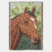 Pferdeportrait Decke (Vorderseite Vertikal)