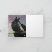 PFERDEPORTRAIT FOTO TIERKARTE (Innenseite)