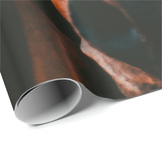 PFERDEPORTRAIT GESCHENKPAPIER (Rolleneckpunkt)