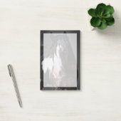 Pferdeportrait II Post-it Klebezettel (Büro)