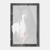 Pferdeportrait II Post-it Klebezettel (Vorderseite)