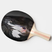 Pferdeportrait II Tischtennis Schläger (Seitenansicht)