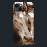 Pferdeportrait III Case-Mate iPhone Hülle<br><div class="desc">Tiere</div>