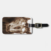 Pferdeportrait III Gepäckanhänger (Vorderseite horizontal)